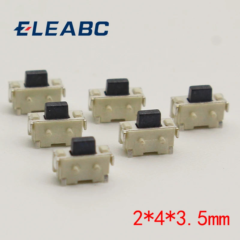 50PCS SMT 2X4X3.5MM Tactile Tact Push Button Micro Switch Momentary