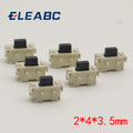 50PCS SMT 2X4X3.5MM Tactile Tact Push Button Micro Switch Momentary