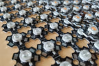 10pcs 1W 3W High Power Warm White/Cool White/Natural White/Red/Green/Blue/Royal Blue IR LED with 20mm Star PCB
