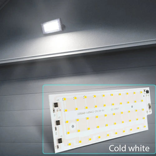 50W LED Chip AC 220V LED Floodlight SMD 2835 LED Lamp Beads Spotlight For Flood Light Street Lamp Outdoor Lighting Chip Diode