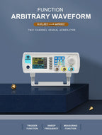 JUNTEK JDS6600 series 15MHz-60MHz DDS function signal generator CNC dual-channel frequency counter Arbitrary waveform generator