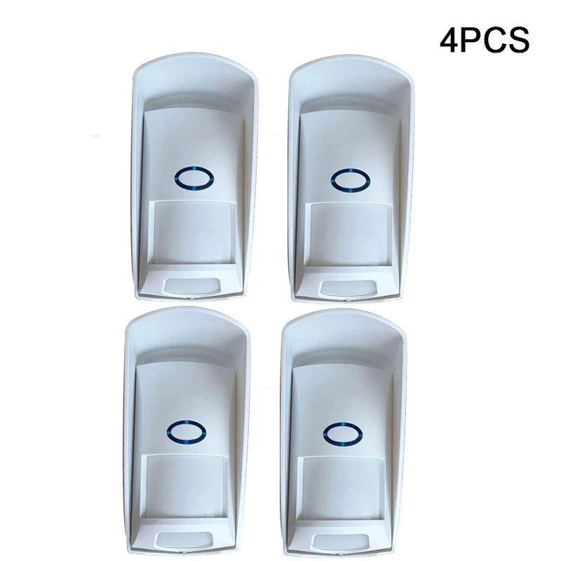 Outdoor Waterproof Wireless Animal Immune Infrared Detector 433MHz Long Working Distance For Home Burglar Wifi /GSM alarm system