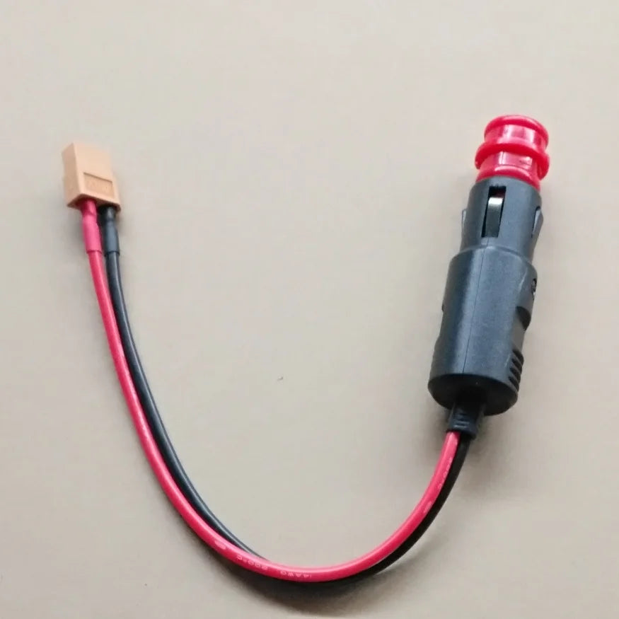 12-24V Car Cigarette Lighter Plug Male to XT60 Female Socket Connector Plug Adaptor With14AWG 20/30/50cm  Wire for RC Chargers