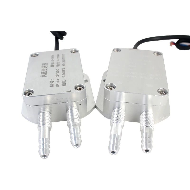 QDF70B -10kPa-10kPa 4-20mA 0-10V Wind Differential Pressure Transmitter Air Pressure Sensor