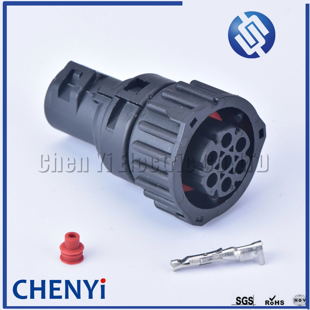 7 Pin 1.5MM BU-STE CIRCULAR HOUSINGS Female Connector 968421-1 967650-1 with cable Sheath 965786-1 965783-1 185792-1 1813137-1