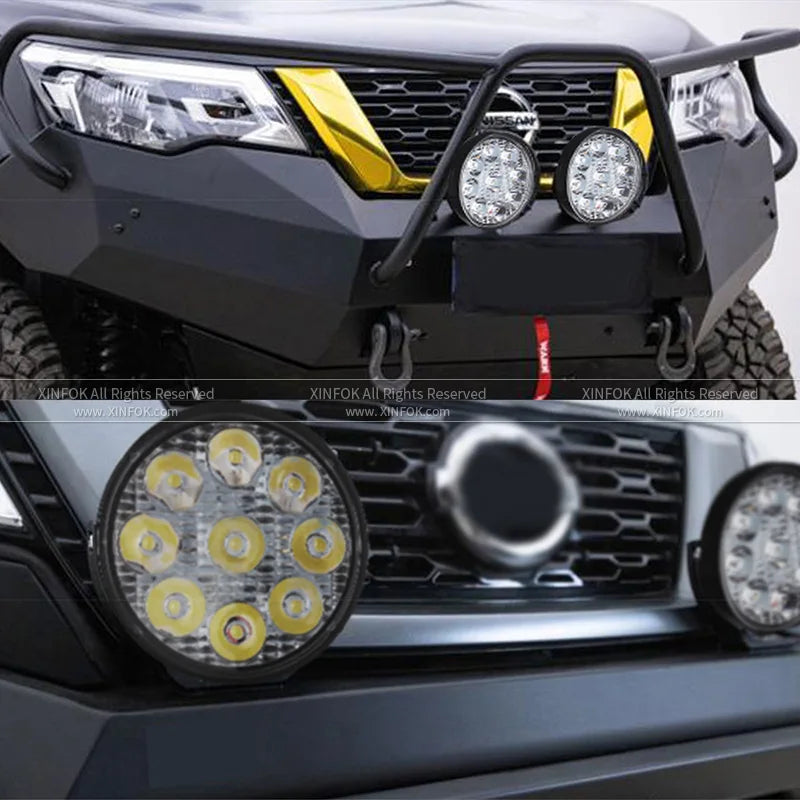 72W Car Work Light LED Bar 4x4 24 LED Working Bar Offroad SUV ATV Tractor Boat Trucks Excavator 12V 24V LED Combo Beam