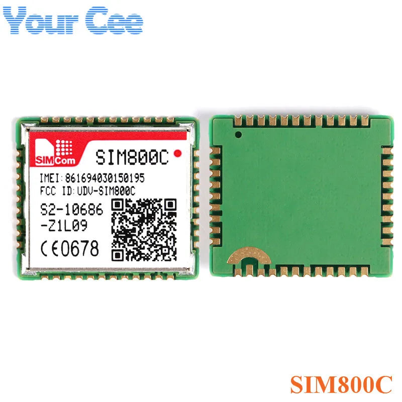 USB to GSM Quad-band GPRS SIM800 SIM800C Module for Wifi Wireless Bluetooth-compatible BLE SMS Messaging With Antenna CH340T