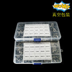 600Pcs 15 Value X 40 Pcs Transistor TO-92 Assortment Box Kit Transistors 2N2222 2N3904 2N3906 C945 S8050 S8550 S9014 S9013 9018