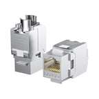 86 Type Computer Socket Panel CAT5E CAT6/6A/7/8 Network Module RJ45 Keystone Cable Interface Outlet Wall Switch