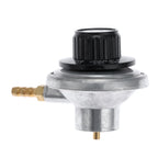 1pc Propane Tank Low Pressure Gas Regulator with Outlet 1/4in Barb Hose Connection Inlet 1-20in UNEF for One Pound Propane Tank