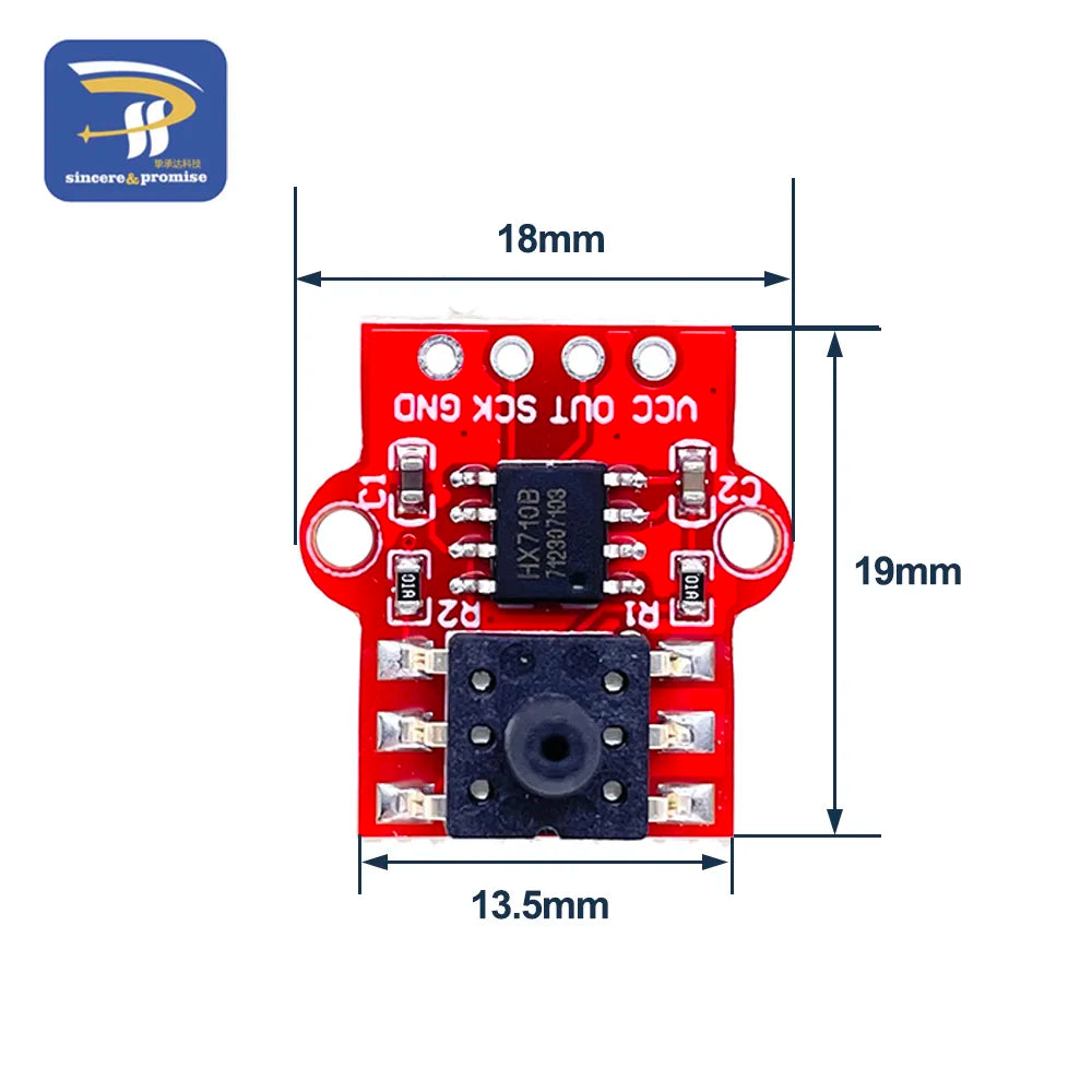 DC 3.3V 5V 0-40KPa Pressure Sensor Module Connect 2.5mm Soft Tube Digital Liquid Water Level Controller Board For Arduino DIY