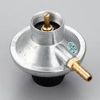 1pc Propane Tank Low Pressure Gas Regulator with Outlet 1/4in Barb Hose Connection Inlet 1-20in UNEF for One Pound Propane Tank
