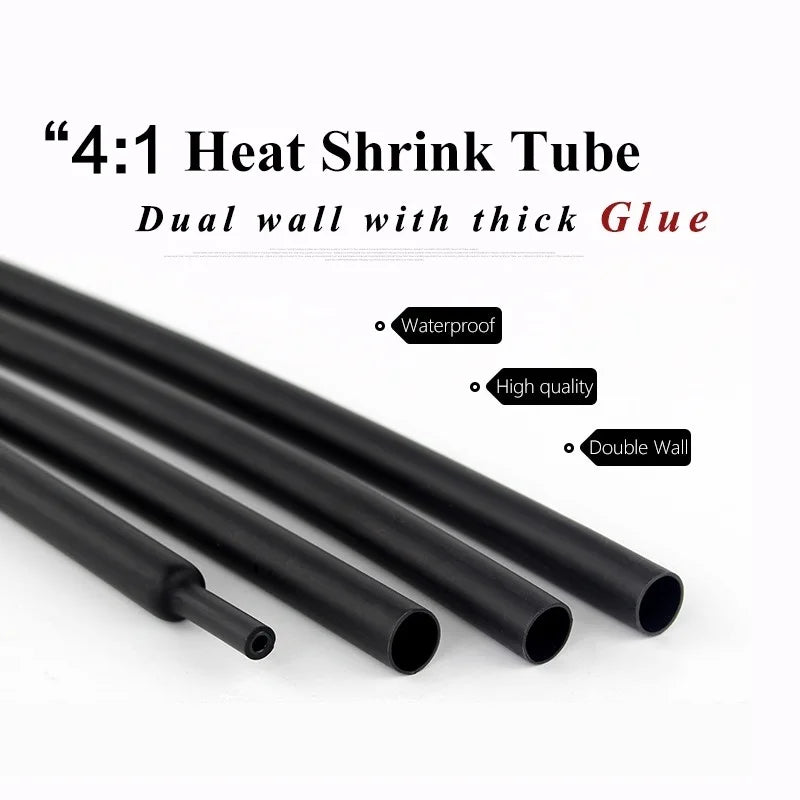 10 Meter Colorful Clear Heat Shrink Tube Shrinkable Tubing Wrap Wire Kits 2:1 Heat Shrink Tube Wrap Wire Sell DIY Connector