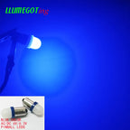 50pcs BA9S T4W #44 #47 Milk White Dome 2x 5630SMD Various Color Non Polarity AC DC 6V 6.3V Bally Pinball Game Machine Led Bulbs