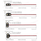 9V Battery Connector Power Clips DC Jack Male Female Alligator Snap Adapter Wire Holder Cable 9 Volt Lead Socket Plug Barrel