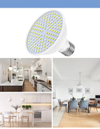 LED Bulb E27 Spotlight 220V Lamp 30W 50W 80W Warm White Light Bulb LED Chandelier 110V Ceiling Lamp For Home Living Room Bedroom