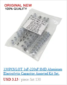 33ValuesX 20PCS=660PCS 1206 SMD Resistor Kit Assorted Kit 1ohm-1M Ohm 1%  Sample Kit