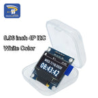 4Pin 7Pin White And Blue Color 0.96 Inch 128X64 Yellow Blue OLED Display Screen Module For Arduino 0.96" IIC I2C SPI Communicate
