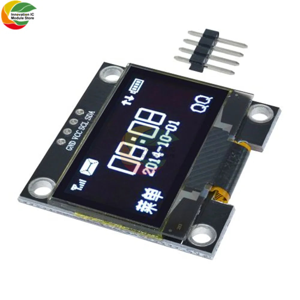 1-5PCS 1.3" IIC Digital OLED Display Module Serial 128x64 SSH1106 White Blue LCD LED Screen Board I2C Communicate for Arduino