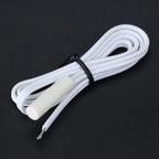 1pc WR55X10025 Temperature Sensor with Line (Thermistor) for General Electric Refrigerator Replacement of Original Parts