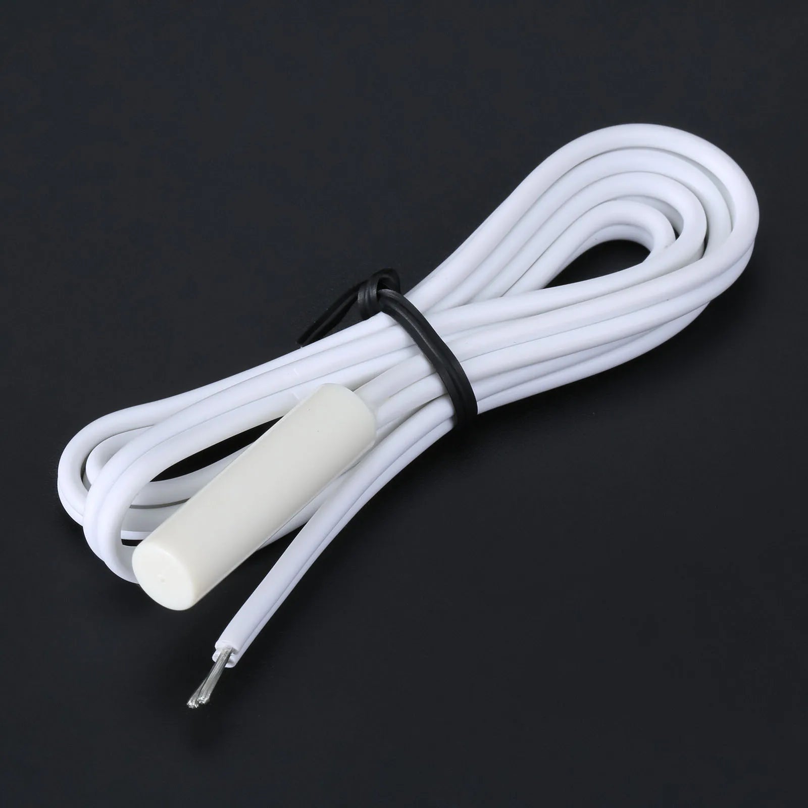 1pc WR55X10025 Temperature Sensor with Line (Thermistor) for General Electric Refrigerator Replacement of Original Parts