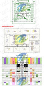 TZT 1/2/5pcs STM32F407VET6 STM Development Board Cortex-M4 STM32 minimum system learning board ARM core board
