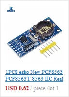1~10PCS PCF8563 PCF8563T 8563 IIC Real Time Clock RTC Module Board Good than DS3231 AT24C32 3.3V EGBO