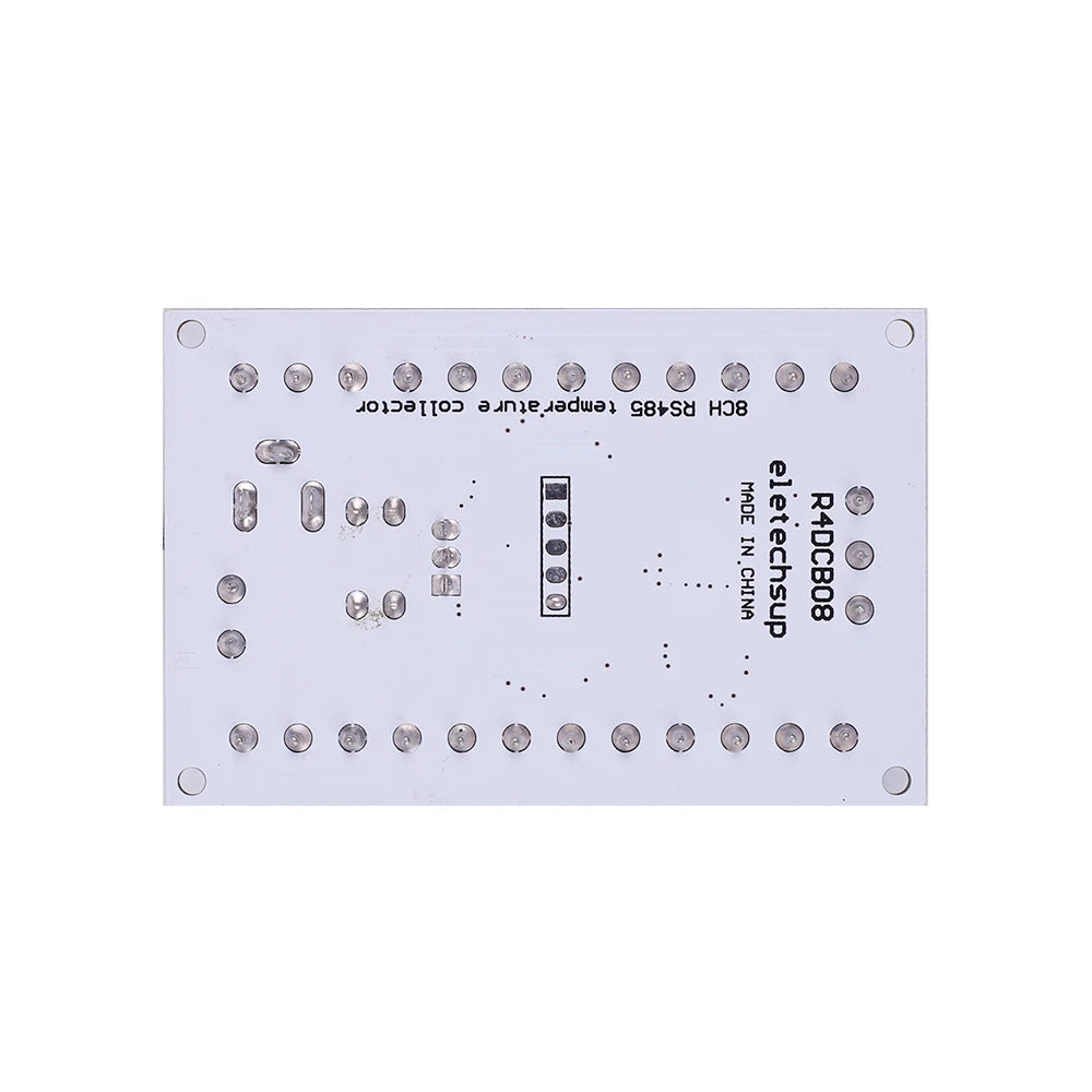 8CH Modbus RTU RS485 R4DCB08 Temperature Receiver Relay Module Temperature Acquisition Collector Paperless Recorder for PLC