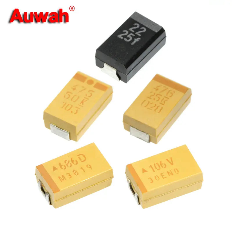 5pcs 7343 Type D SMD Tantalum capacitor 2.2uF 3.3uF 4.7uF 10uF 22uF 33uF 47uF 100uF 220uF 330uF 470uF 10V 16V 25V 35V 50V New