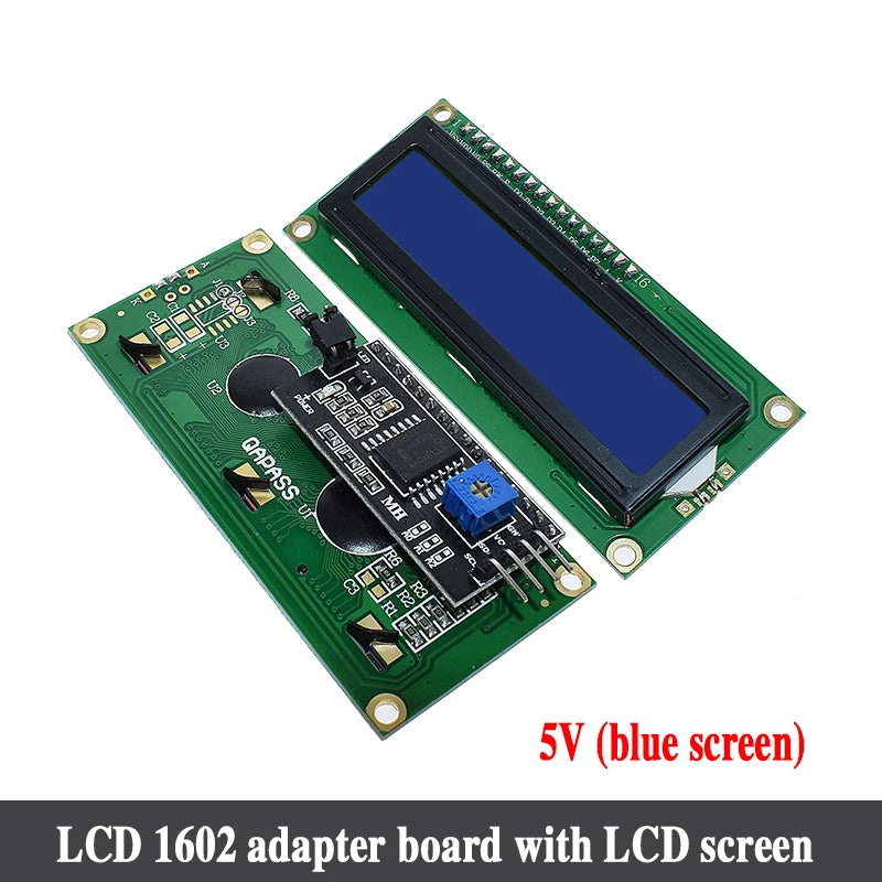 LCD1602 LCD Module Blue Screen IIC/I2C 1602 for Arduino 1602 LCD UNO R3 Mega2560 Green Screen
