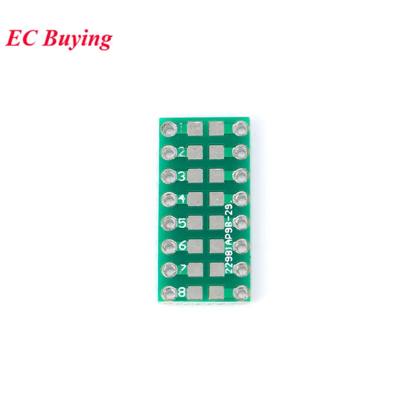 20Pcs/5pcs 0805 0603 0402 SMD SMT to Turn DIP Adapter Converter Capacitor Resistor LED Pinboard FR4 PCB Board 2.54mm Pitch