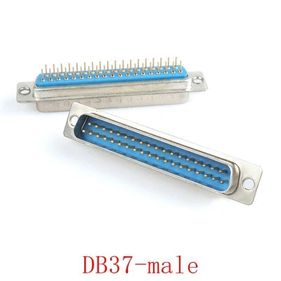 DB9 DB15 DB25 DB37 Male and Female RS232/9/15/25/37 Pin DB plug for welding plate connectors