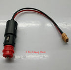 12-24V Car Cigarette Lighter Plug Male to XT60 Female Socket Connector Plug Adaptor With14AWG 20/30/50cm  Wire for RC Chargers