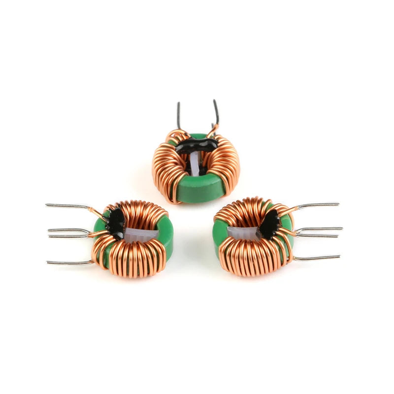5pcs 2MH 5MH 10MH Annular Common Mode Filter Inductor 0.6mm 0.7mm Wire Choke Ring 4A 5A Inductance 14*9*5mm