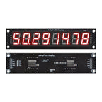 0.56 Inch 8 Digit 7 Segment LED Digital Tube Module 3-Pin Digital I/O Connection Display Module 74HC595 Controller for Arduino