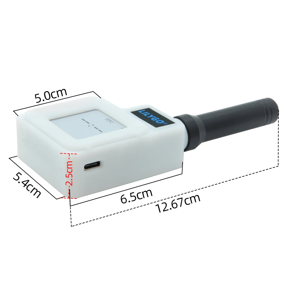 T-Echo NRF52840 SX1262 433 / 868 / 915MHz Module LORA GPS 1.54 E-paper BLE NFC for Arduino
