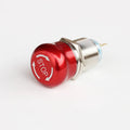 16/19/22mm stainless steel Emergency stop switch Push Button Switch latching 1NO1NC 2NO2NC Car button pin terminal 22JT/L.S.2K2B
