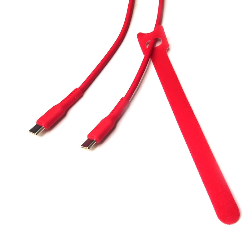 Pine64 1.5M USB Type-C to Type C Silicone Power Charging Cable For Pinecil Electric Soldering Iron PinePhone and Pinebook Pro
