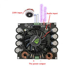 TDA8954TH Large Power Digital Audio Amplifier Board 420W Subwoofer Board Sound Amplifier Audio for Stereo Speaker Dual 24V