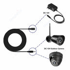 0.5-10m DC Power Cable 20 22AWG 5.5 2.1mm Male Female Plug DC Cable 12V Jack Extension Cord For CCTV Camera Connector Adapter