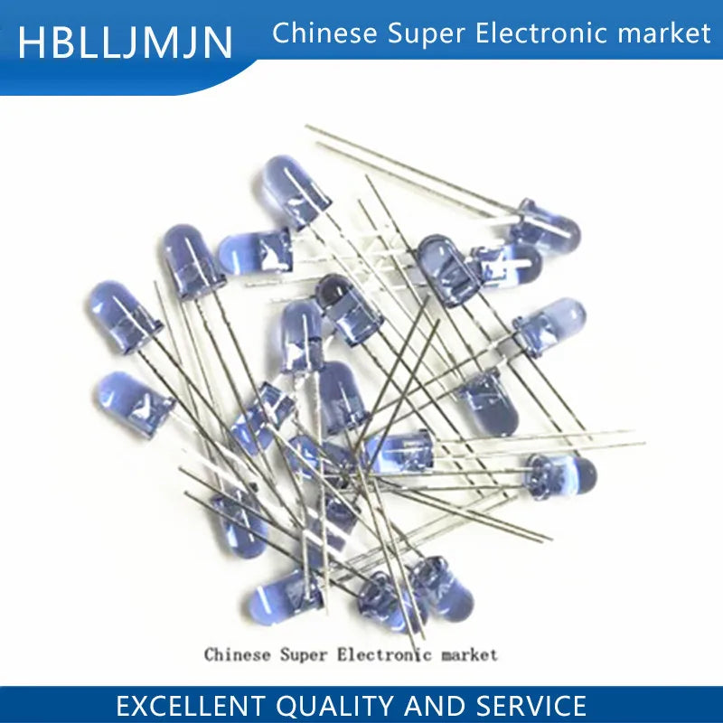 20PCS  -50PCS  IR333-A 5MM 940NM Infrared LED Diode 5mm Infrared LED