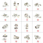 BNC Male Female RF Coax Connector Aapter for RG316 RG58 Cable Straight Right Angle Welding Terminal PCB Mount NEW Wholesale