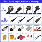 84V 5A Li-ion Charger Used For 72V 74V 20S LCD Dispay Li-ion Lipo Battery OLED Display Fast Charger