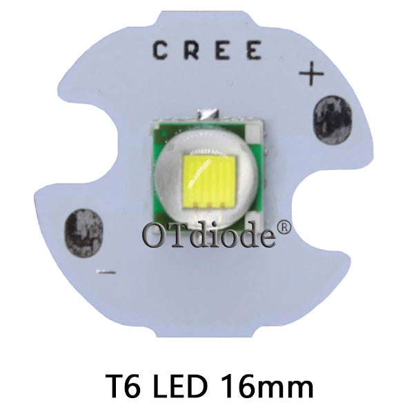 5050 XMLL LED T6 10W White Light with 20mm star pcb+ 3.7V 5modes led Driver +T6 10degree led Lens with Base Holder kit