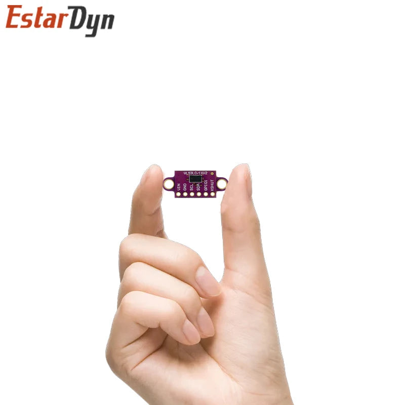 VL53L0X Time-of-Flight (ToF) Laser Ranging Sensor Breakout 940nm GY-VL53L0XV2 Laser Distance Module I2C IIC 25MM*10.7MM