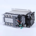 JGX-33100A Three Phase Solid State Relay AC480V 100A DC control AC Solid State Relay SSR AC Three DC-AC With Fan and Radiator