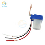 Automatic On Off Photocell Street Lamp Light Switch Controller DC12V AC 220V 50-60Hz 10A Photo Control Photoswitch Sensor Switch