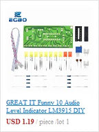 EGBO 1N4007 Bridge Rectifier AC to DC Converter Full Wave Rectifier Board Module DIY KIT