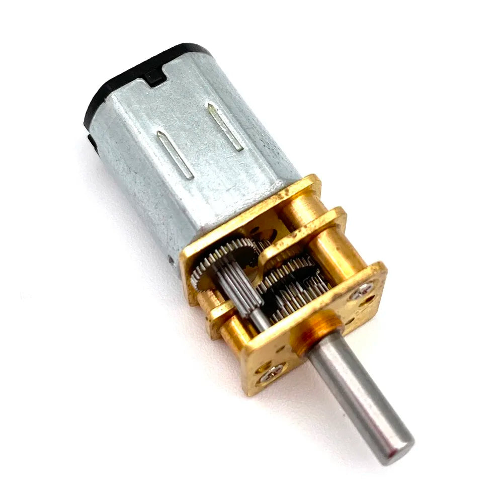 N20 DC 6V Gear motor 30-3000RPM Micro Speed Gear Motor Mini Metal Electric Reduction Gear Motor for Car Robot Model DC Motors