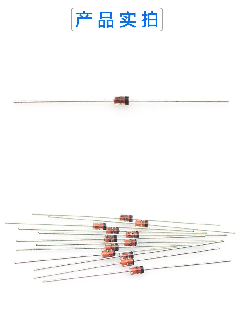 50pcs Zener Diode New Original 1N4744A 1N4744 1N4745A 1N4745 DO-41 1W 15v 16v